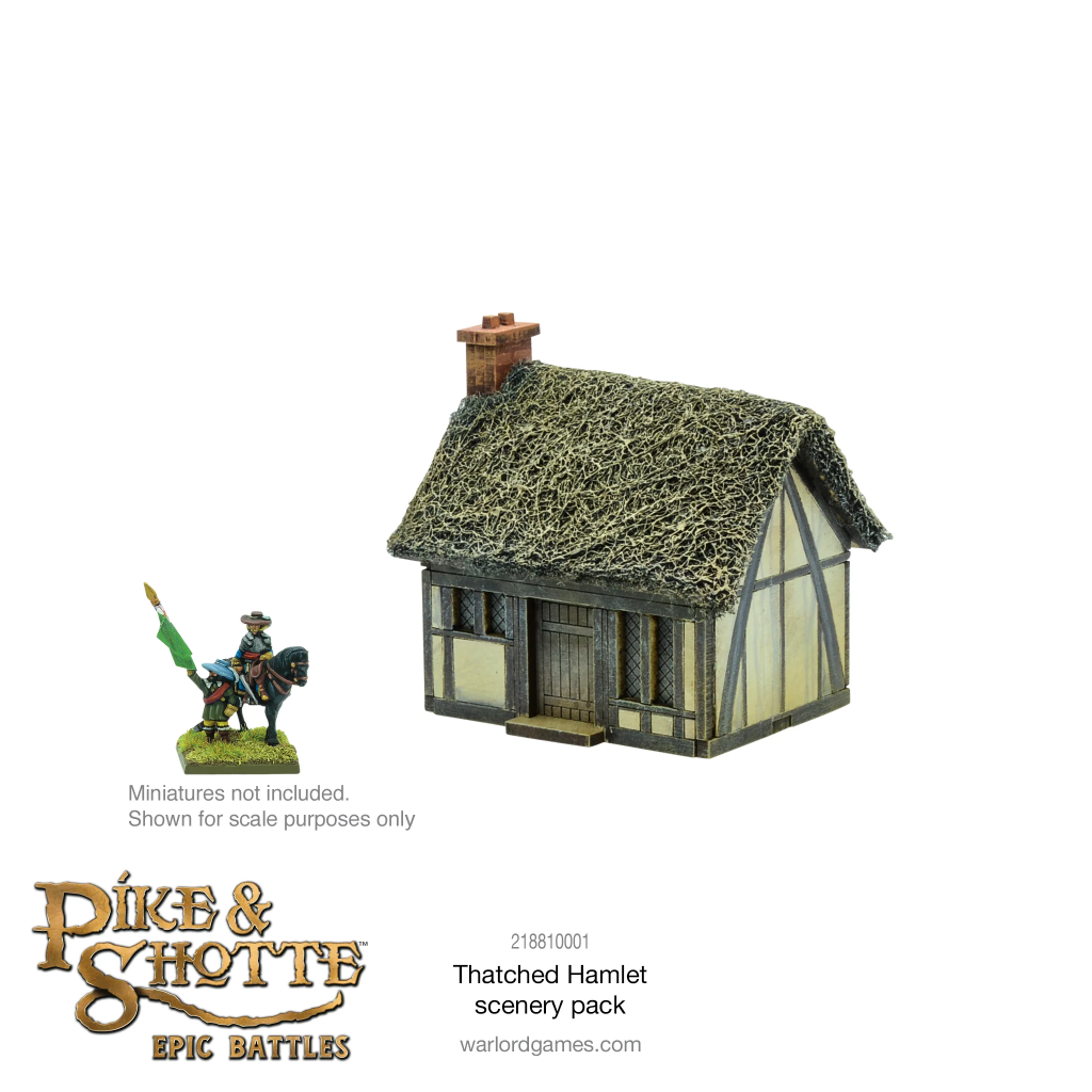 Epic Pike & Shotte - Thatched Hamlet Scenery Pack 3