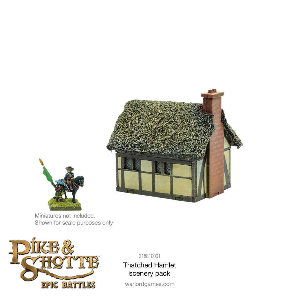 Epic Pike & Shotte - Thatched Hamlet Scenery Pack 4
