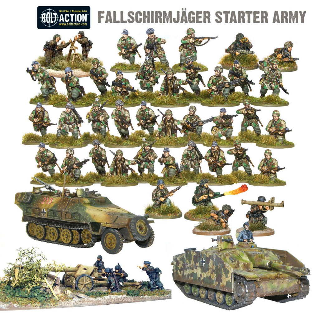German Fallschirmjager Starter Army 2