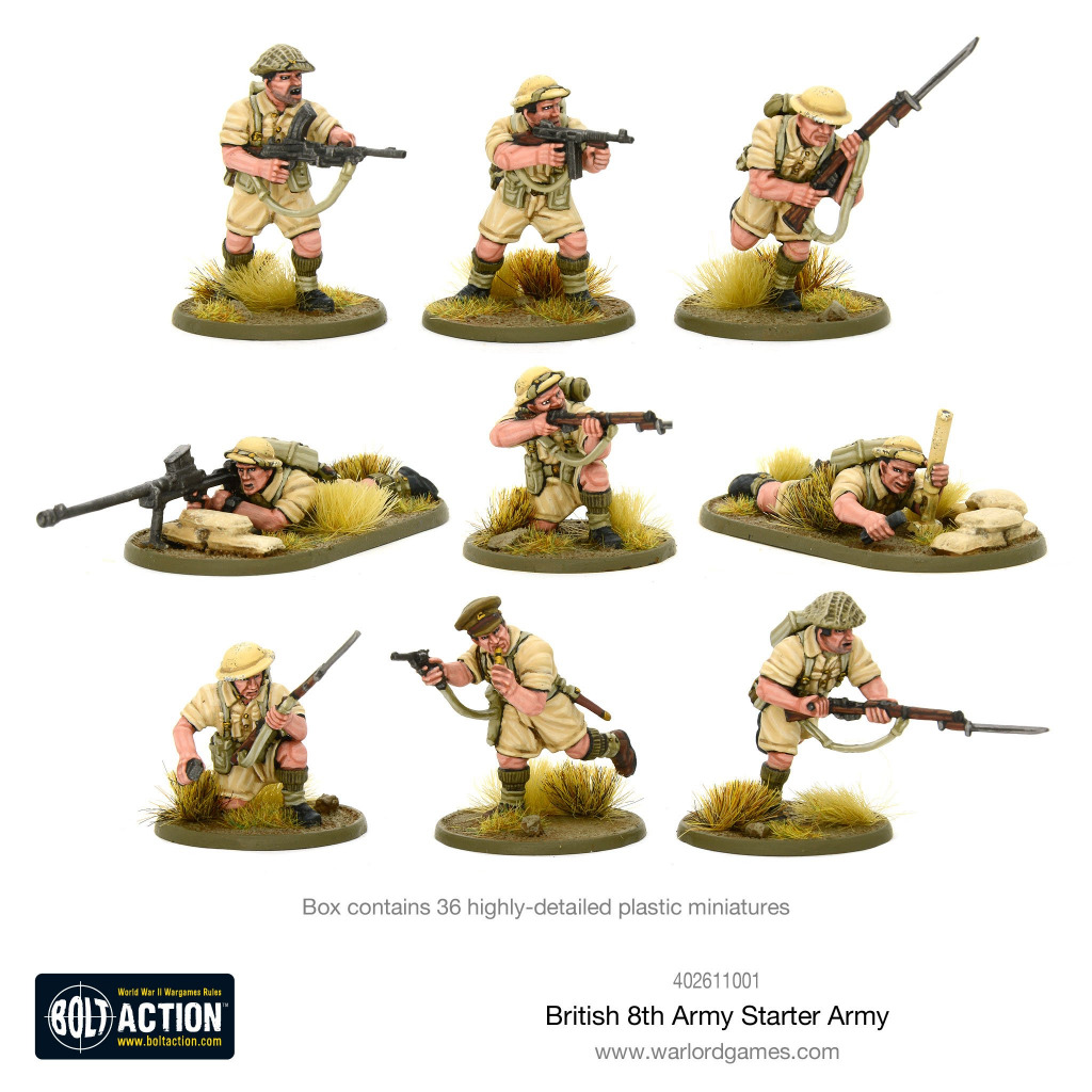 British 8th Army Starter Army 3