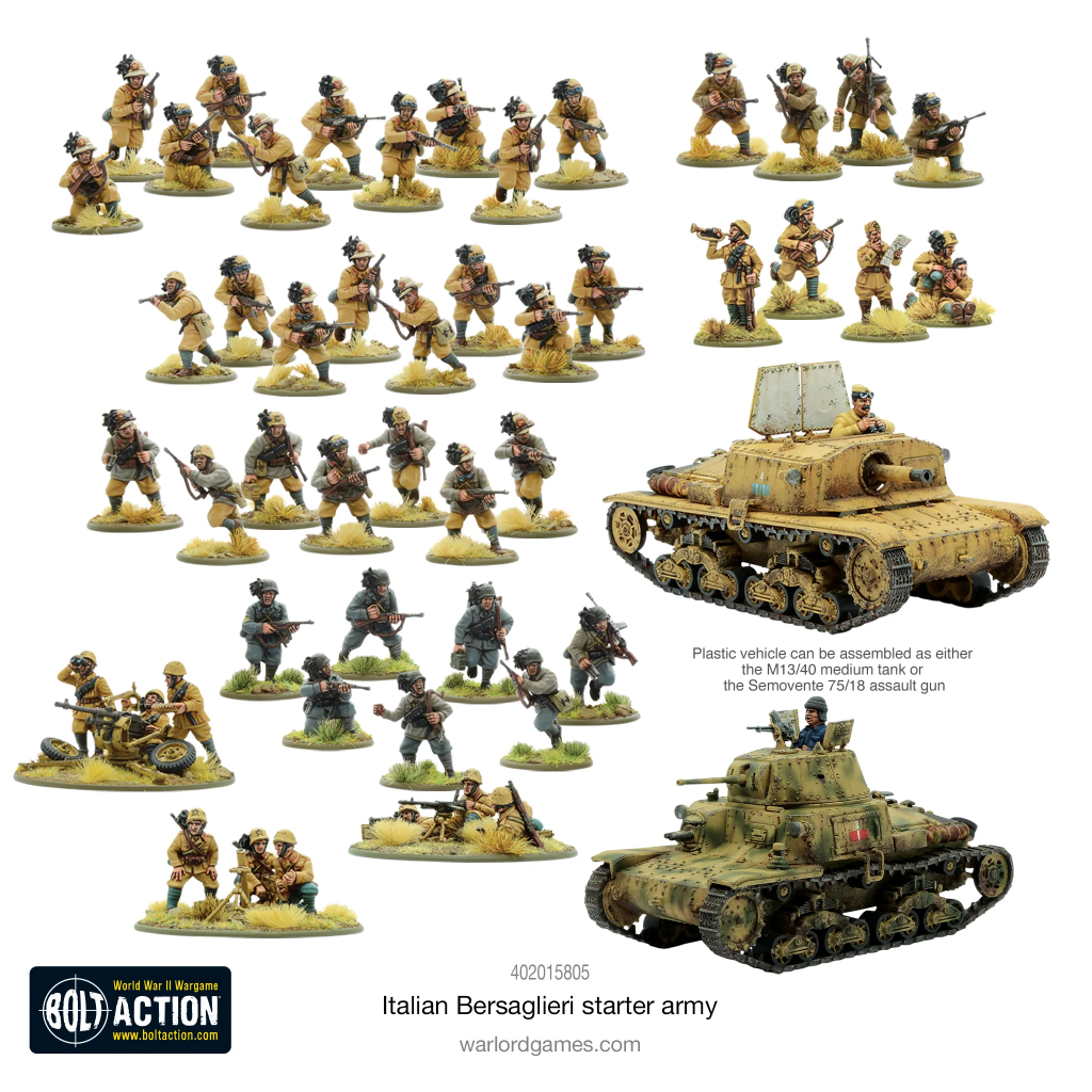 Italian Bersaglieri Starter Army 2