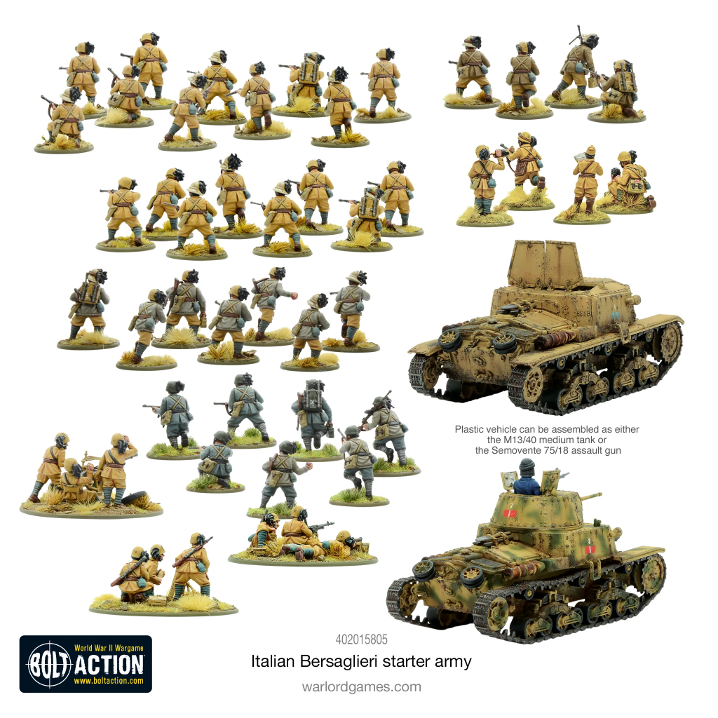 Italian Bersaglieri Starter Army 3