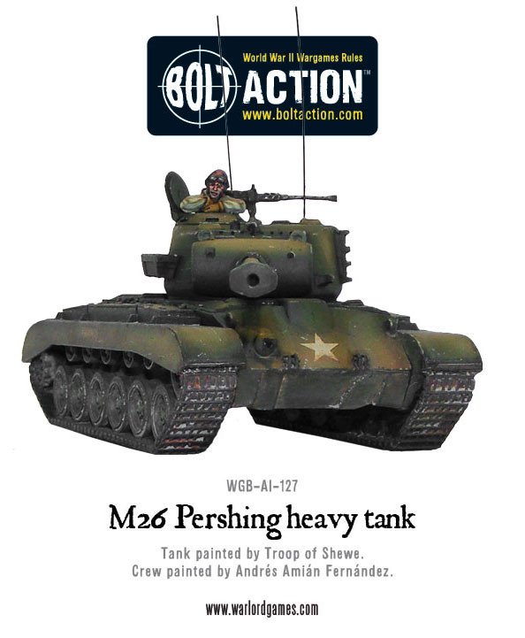 US M26 Pershing Heavy Tank 1