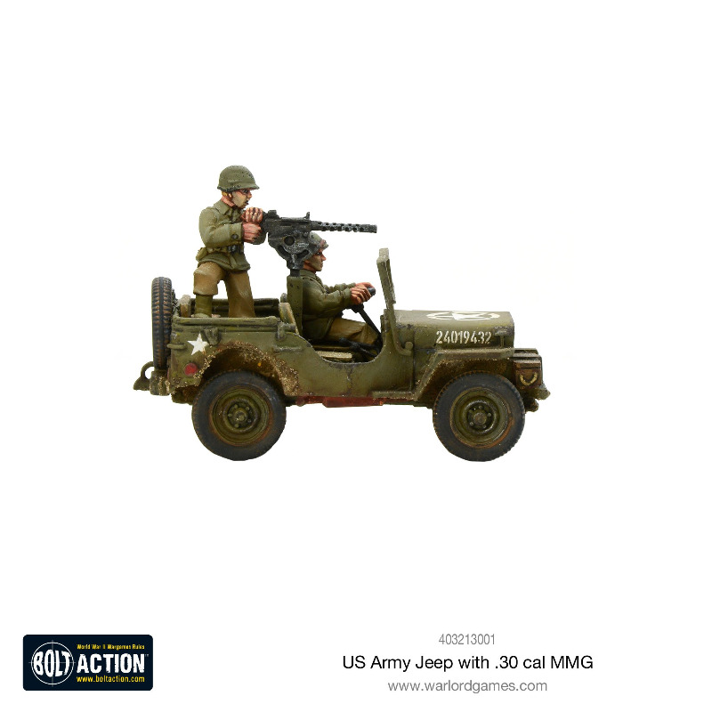 US Army Jeep with 30 Cal MMG 5