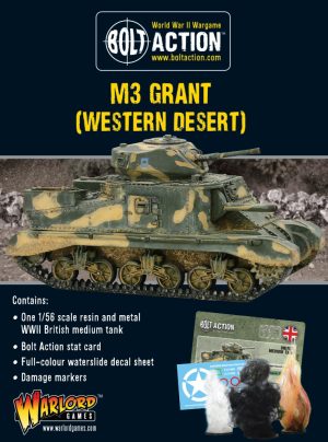British M3 Grant Medium Tank 1