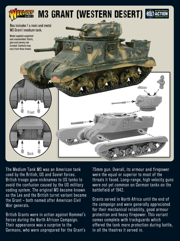 British M3 Grant Medium Tank 2