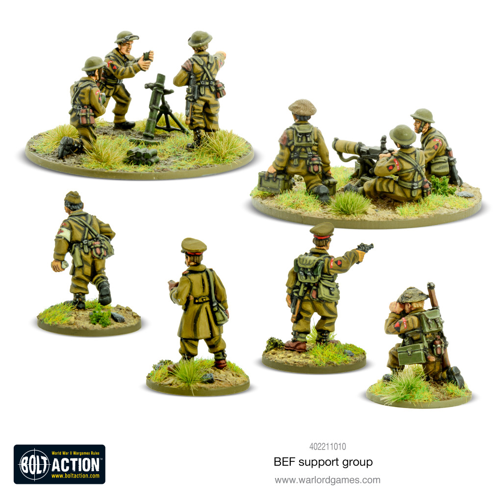 British Expeditionary Force Support Group (HQ, Mortar & MMG) 3