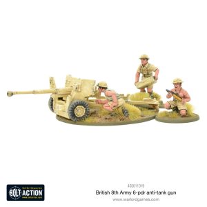 British 8th Army 6 pounder AT 1