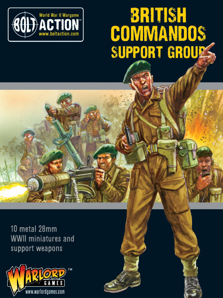 British & Inter-Allied Commandos Support Group (HQ, Mortar & MMG) 1
