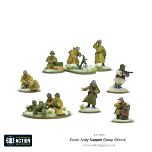 Soviet Army Winter Support Group (HQ, Mortar & MMG) 1
