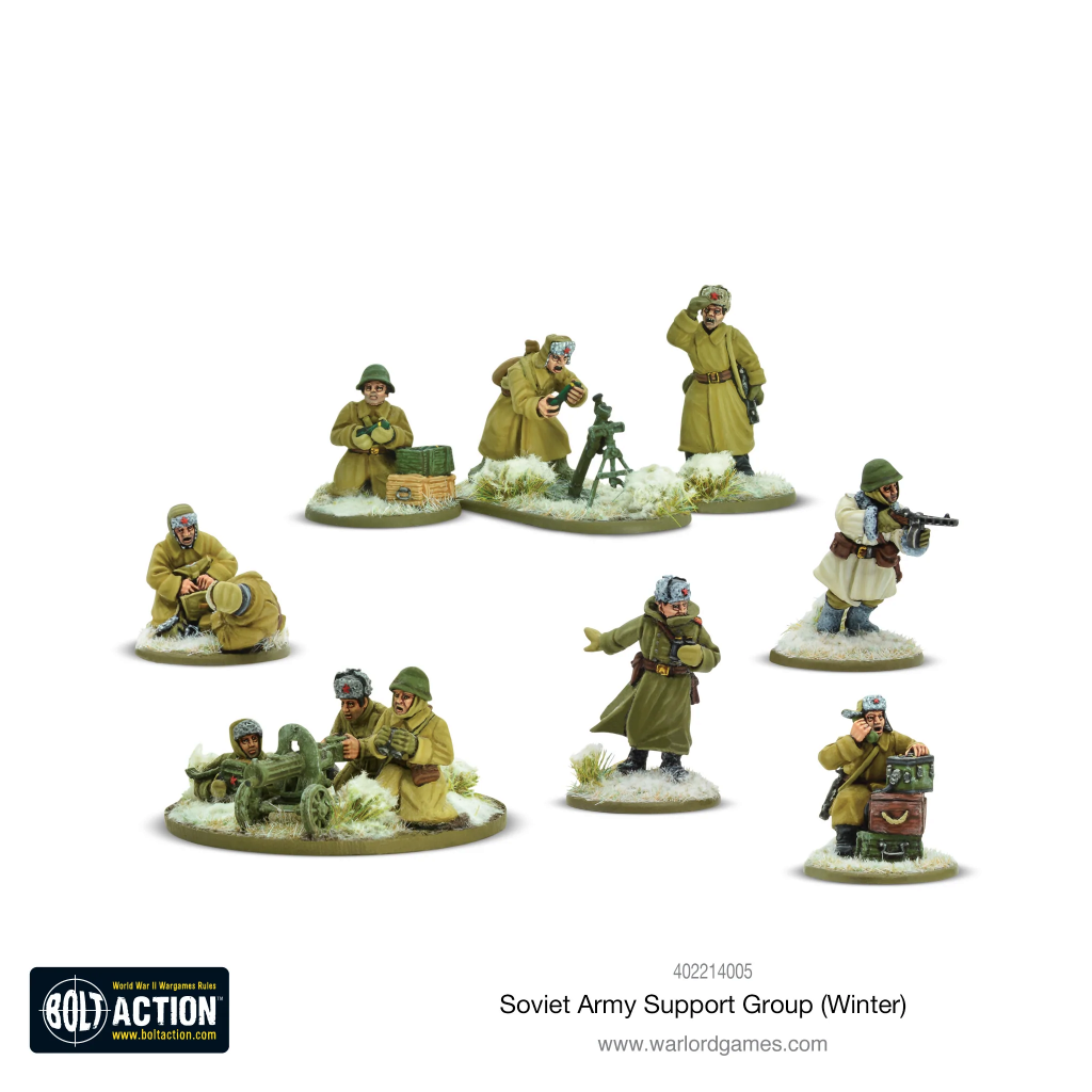 Soviet Army Winter Support Group (HQ, Mortar & MMG) 1