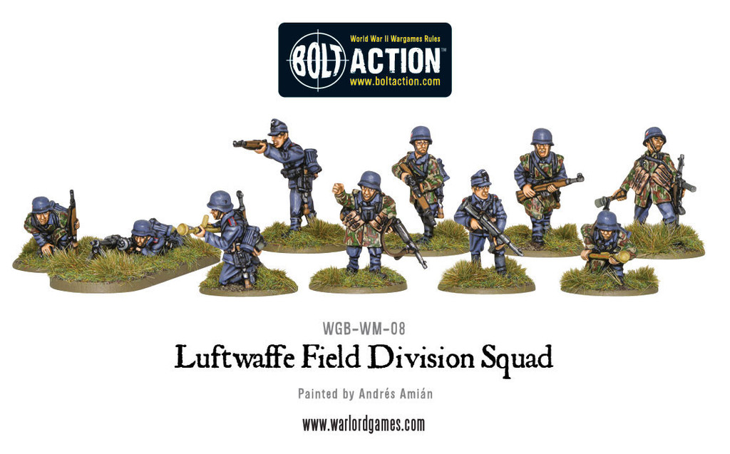 German Luftwaffe Field Division Squad 2