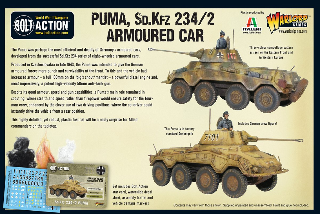 German Puma Sd.Kfz 234/2 Armoured Car 4