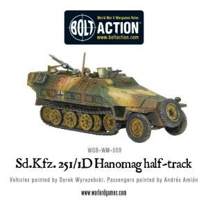 German Sd.Kfz 251/1 Ausf D Half Track (Late-War) "Hanomag" 1