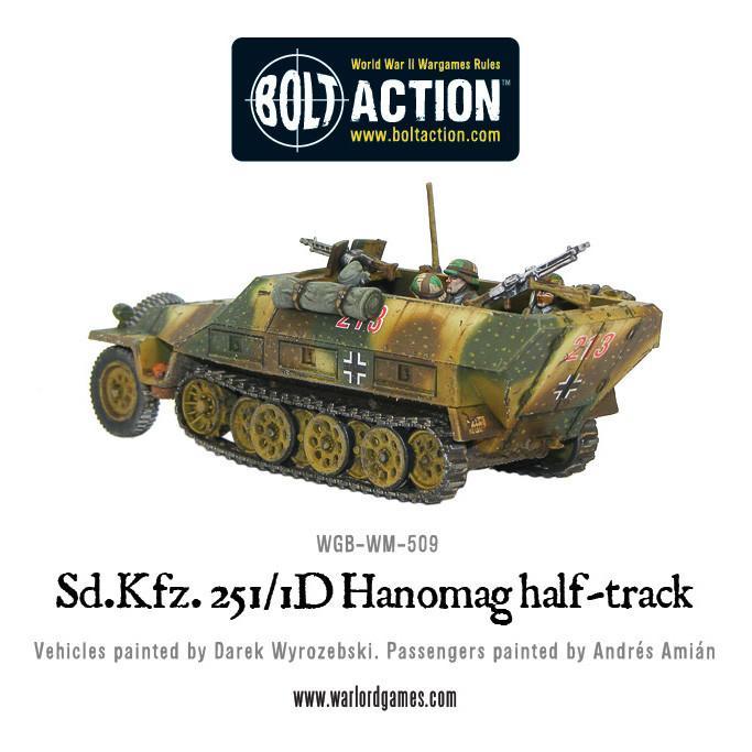 German Sd.Kfz 251/1 Ausf D Half Track (Late-War) "Hanomag" 2