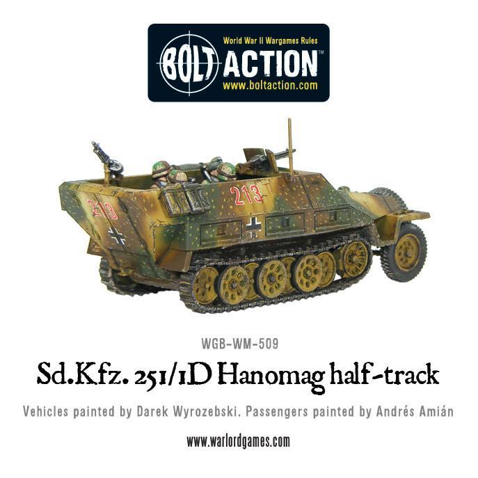 German Sd.Kfz 251/1 Ausf D Half Track (Late-War) "Hanomag" 3