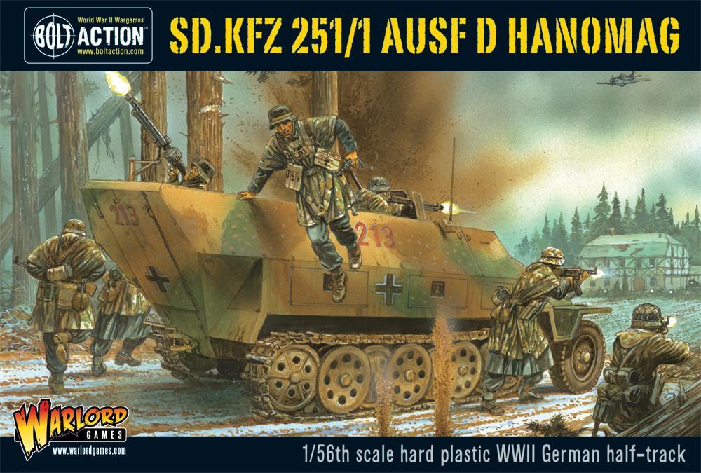 German Sd.Kfz 251/1 Ausf D Half Track (Late-War) "Hanomag" 5