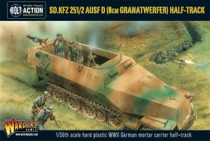 German Sd.Kfz 251/2 Ausf D Half Track Half Track "Granatwerfer" 1