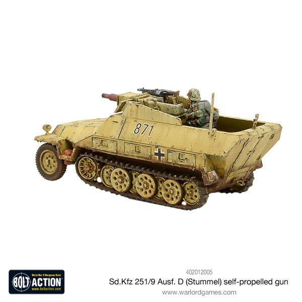 German Sd.Kfz 251/9 Ausf D Half Track "Stummel" 5
