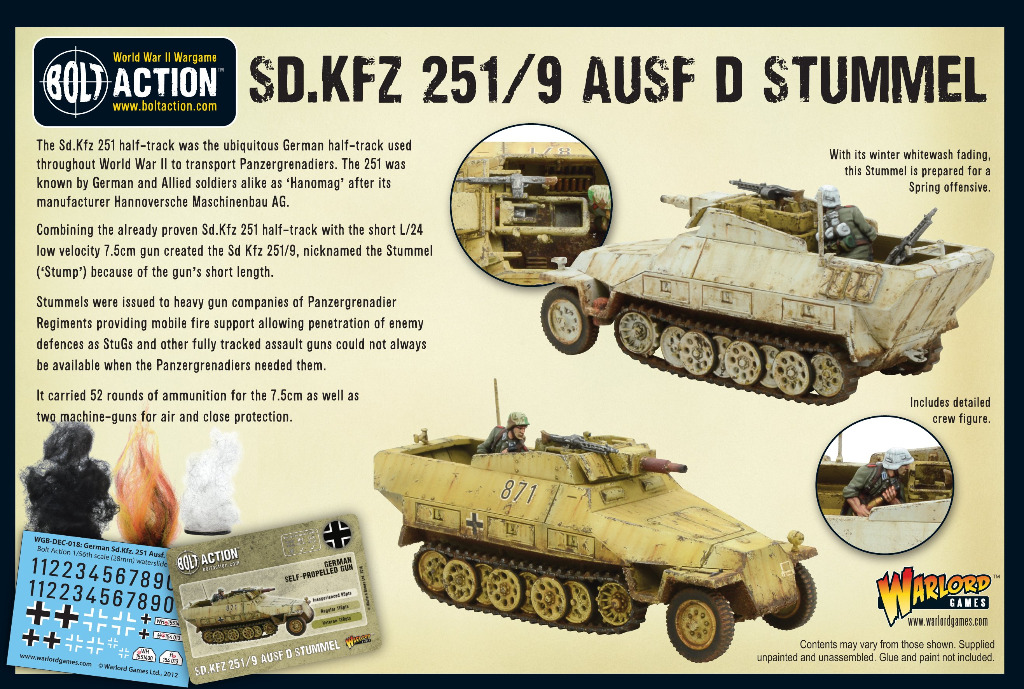 German Sd.Kfz 251/9 Ausf D Half Track "Stummel" 15