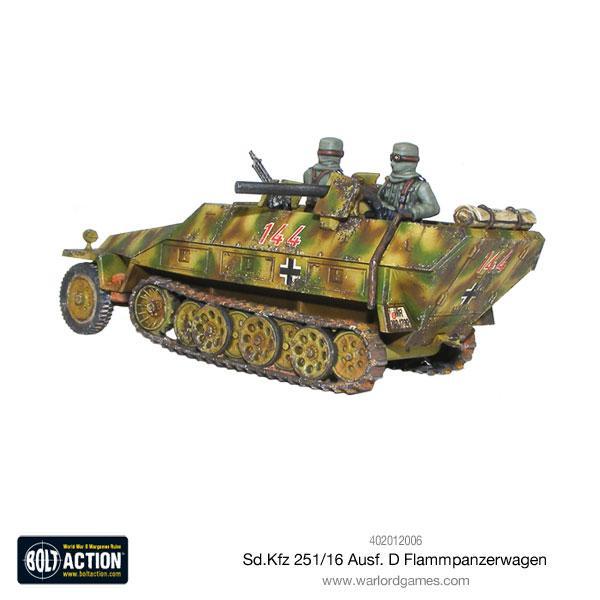 German Sd.Kfz 251/16 Ausf D Half Track"Flammpanzerwagen" 4