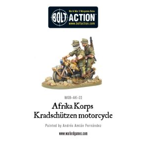 German Afrika Korps Kradschutzen Motorcycle 1