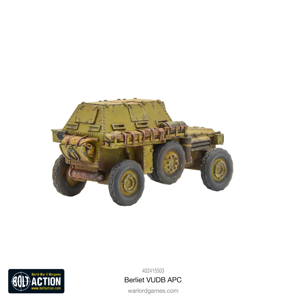 French Berliet VUDB Armoured Personnel Carrier 3