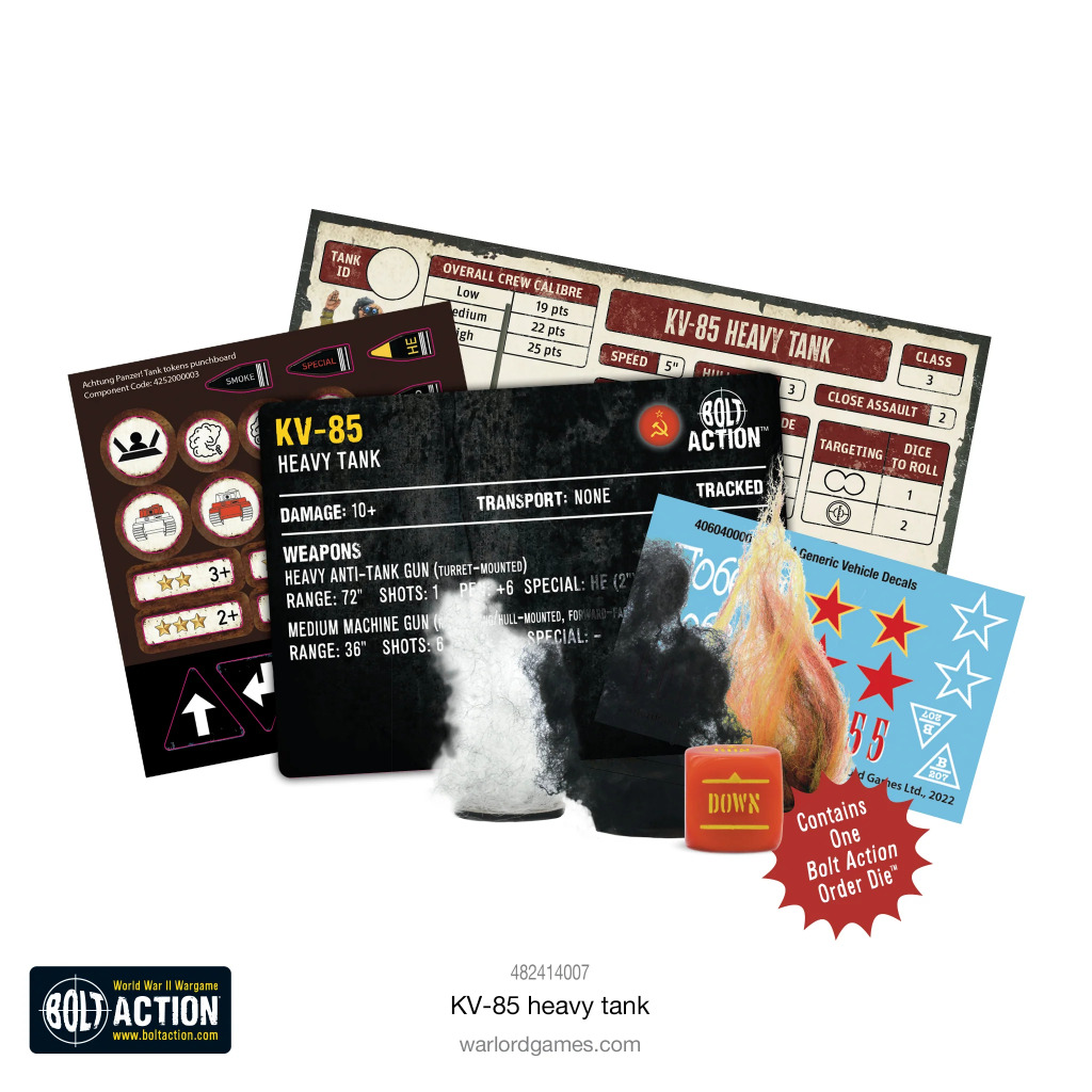 Soviet KV-85 Heavy Tank 6