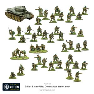 British & Inter-Allied Commandos Starter Army 1