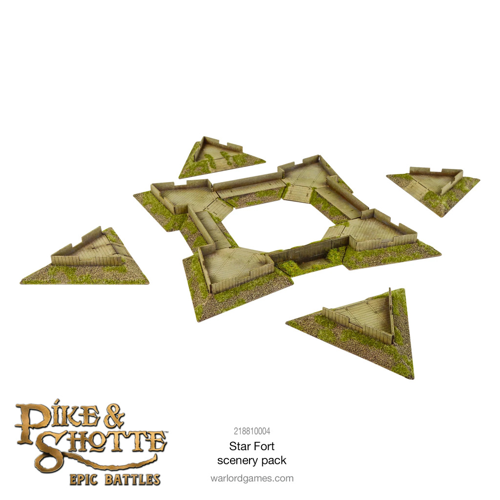 Epic Pike & Shotte - Star Fort Scenery Pack 2