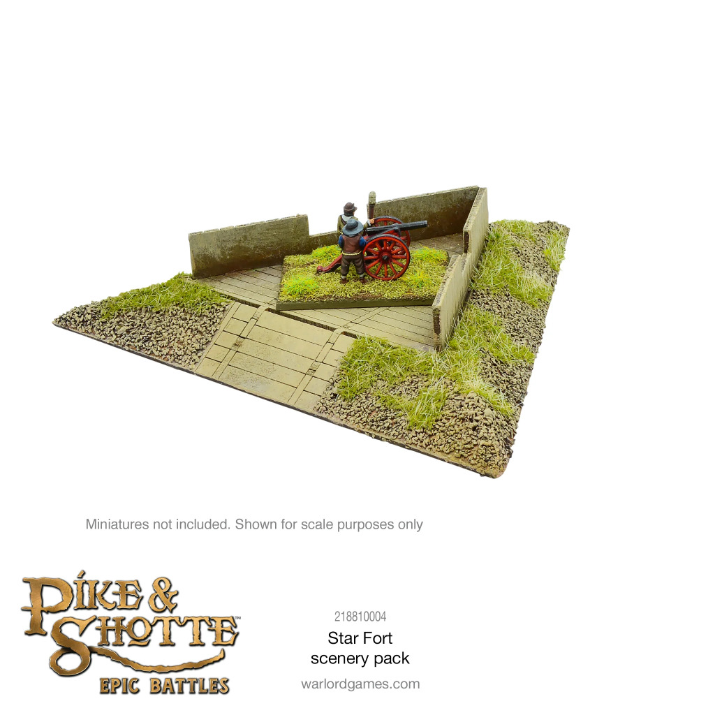 Epic Pike & Shotte - Star Fort Scenery Pack 4