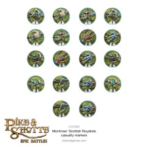 Epic Pike & Shotte - Montrose's Scottish Royalists Casualty Markers 1