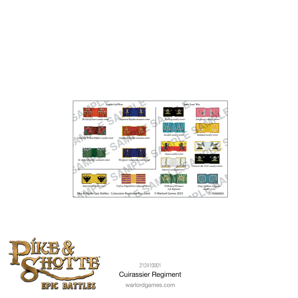 Epic Pike & Shotte - Cuirassier Regiment 5