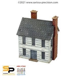 Epic Black Powder - 15mm North American Planked House 1