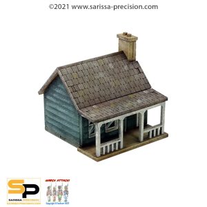 Epic Black Powder - 15mm North American Cabin #3 1