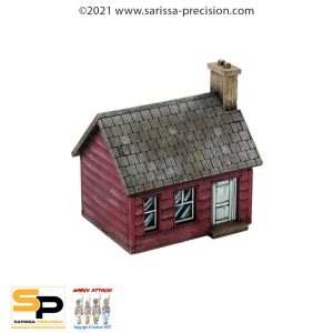 Epic Black Powder - 15mm North American Cabin #1 1