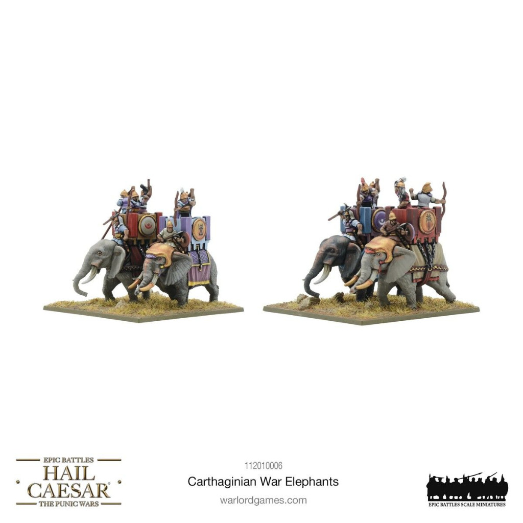Epic Hail Caesar - Carthaginian War Elephants 2