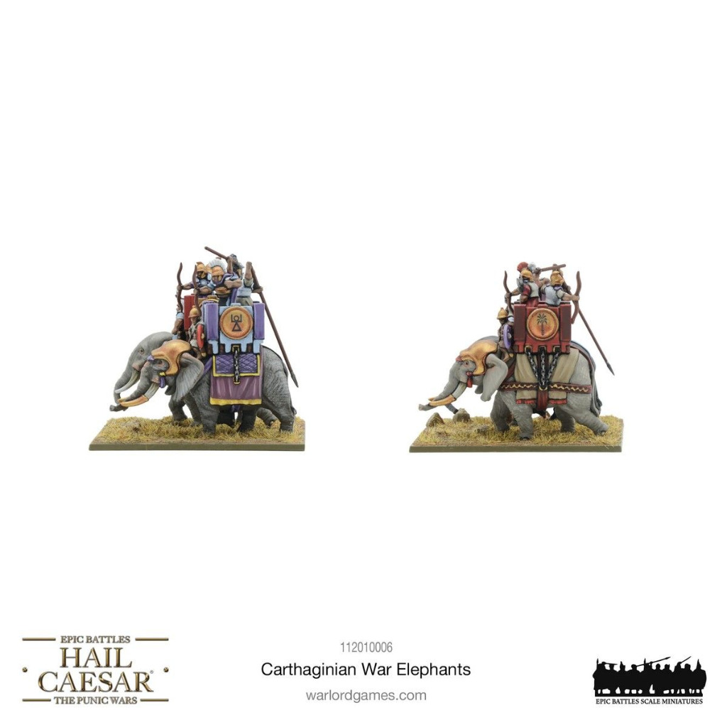 Epic Hail Caesar - Carthaginian War Elephants 3