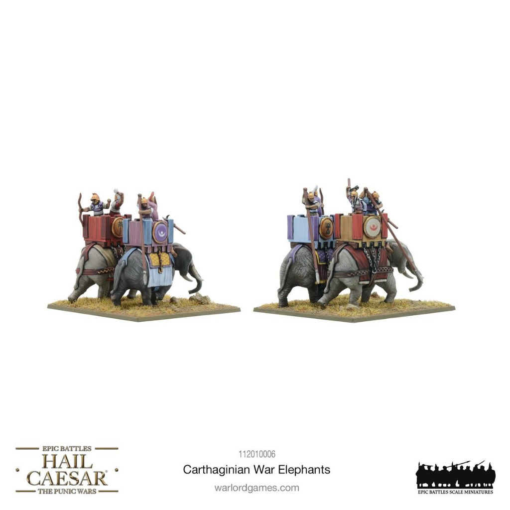 Epic Hail Caesar - Carthaginian War Elephants 4