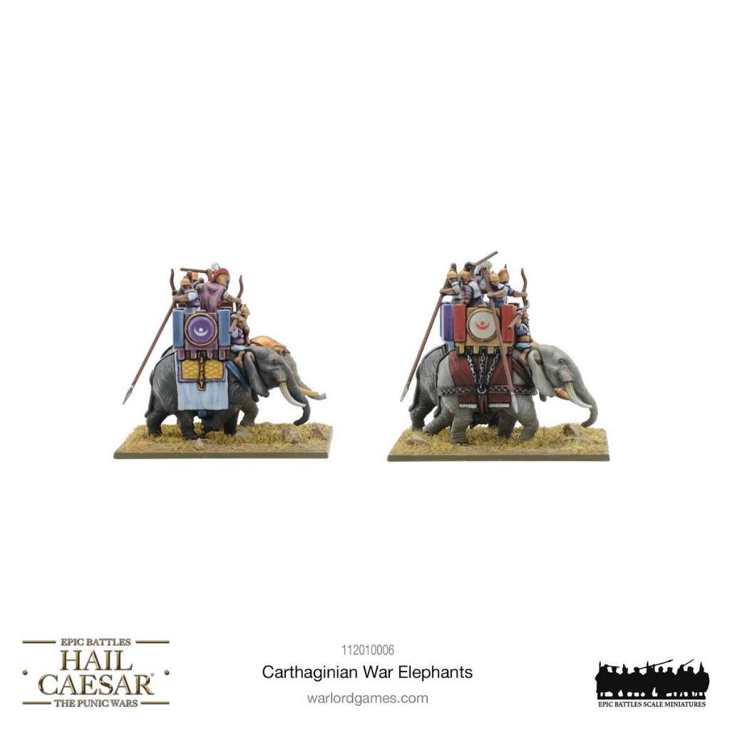 Epic Hail Caesar - Carthaginian War Elephants 5