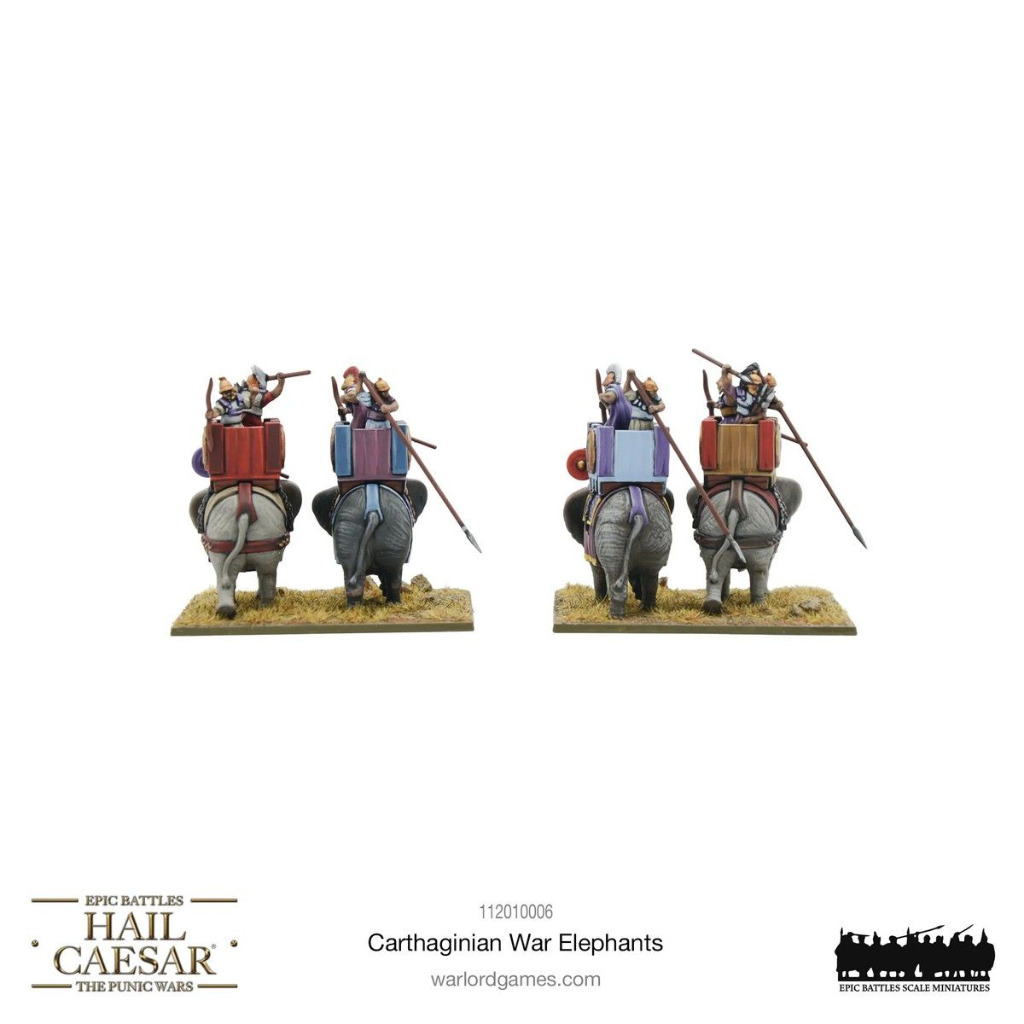 Epic Hail Caesar - Carthaginian War Elephants 7