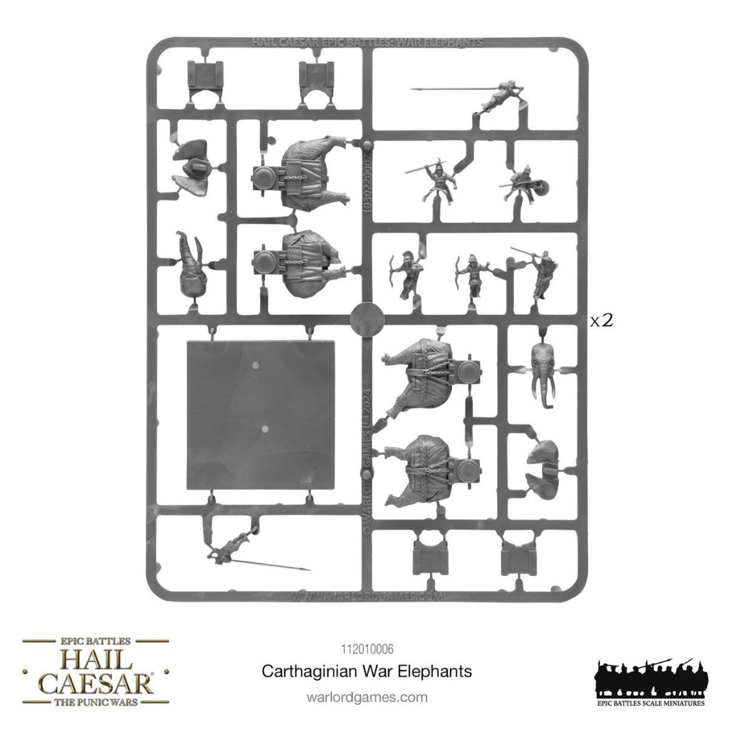 Epic Hail Caesar - Carthaginian War Elephants 8
