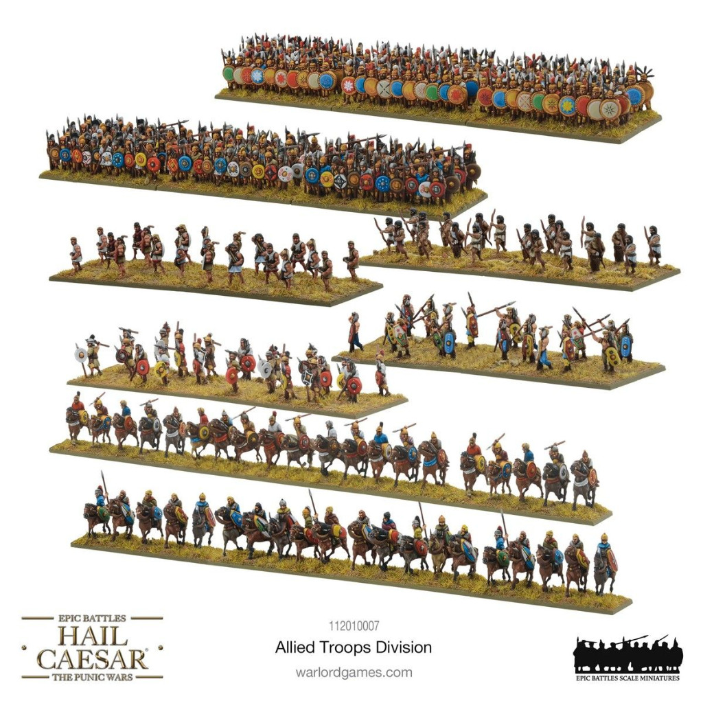 Epic Hail Caesar - Allied Troops Division 2