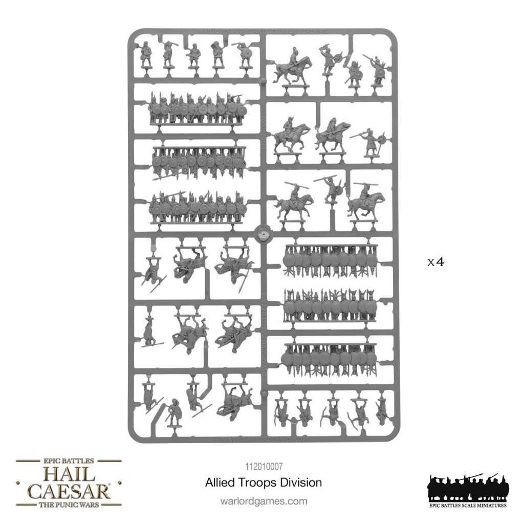 Epic Hail Caesar - Allied Troops Division 11