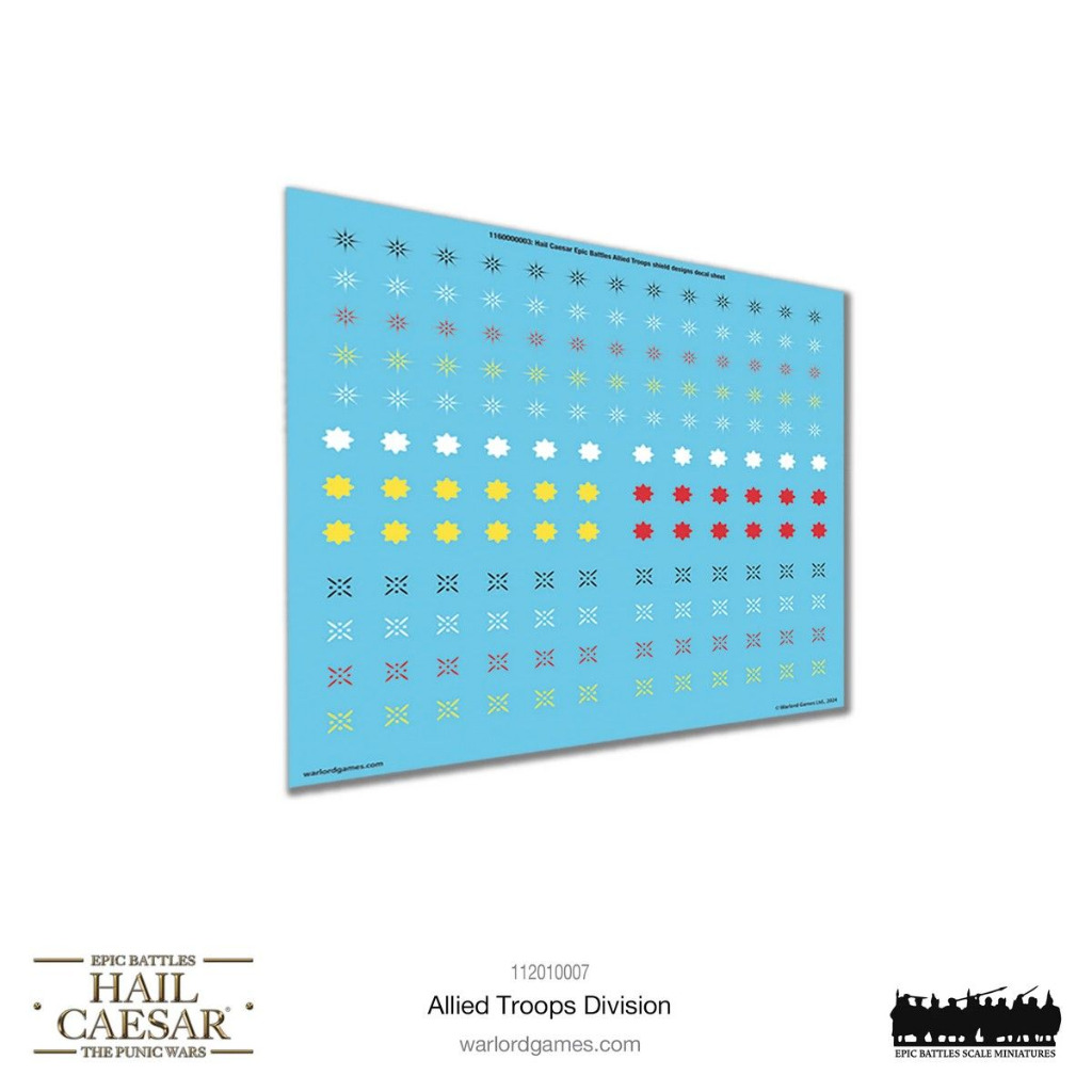 Epic Hail Caesar - Allied Troops Division 12