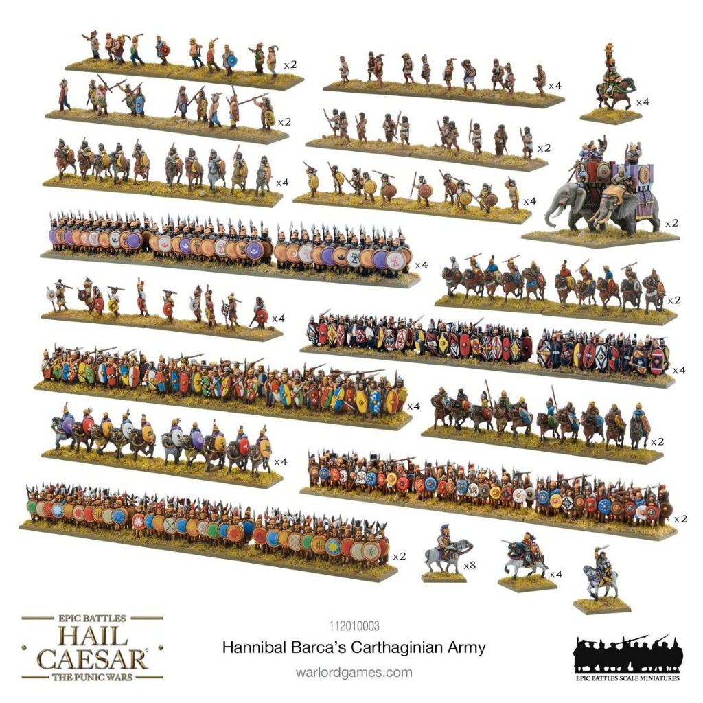 Epic Hail Caesar - Hannibal Barca's Carthaginian Army 13
