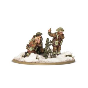 British & Canadian infantry (winter) medium mortar team 1
