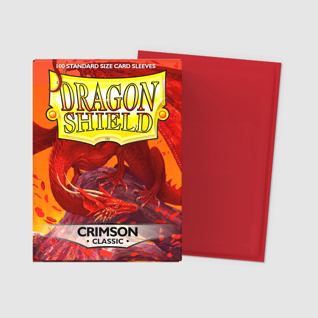 Dragon Shield Sleeves Crimson (100) 1
