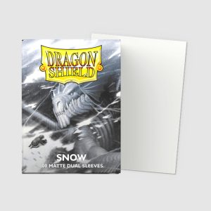 Dragon Shield Dual Matte Snow (100) 1