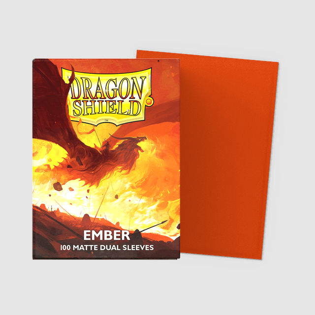 Dragon Shield Dual Matte Ember (100) 1